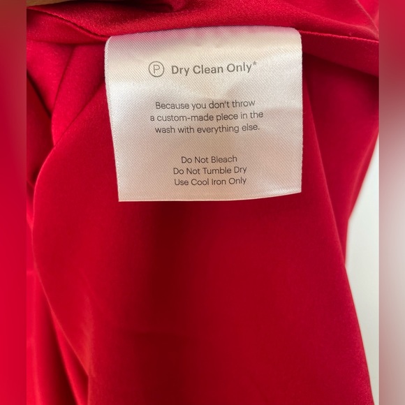 Fame & Partners Red Cowl Neck Long Dress - Picture 8 of 11